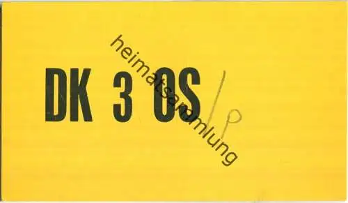 QSL - QTH - Funkkarte - DK3OS/P - Neuss