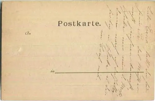 Kaliningrad - Gruss aus Königsberg - Schloss - beschrieben - Verlag Bon's Buchhandlung Königsberg um 1900