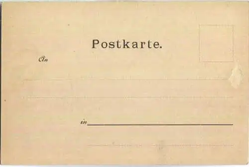 Kaliningrad - Gruss aus Königsberg - Schlosshof - beschrieben 1902 - Verlag Bon's Buchhandlung Königsberg