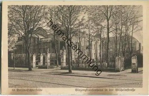 Berlin-Lichterfelde - Vinzenzkrankenhaus in der Wilhelmstraße - Verlag Rübner Lankwitz 30er Jahre