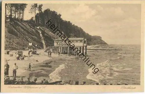 Kölpinsee auf Usedom - Steilküste - Verlag W. Hülff Kölpinsee 30er Jahre