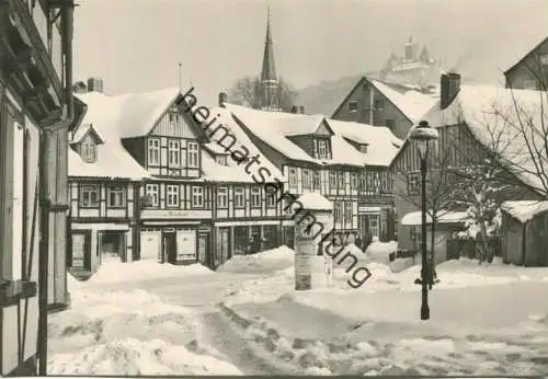 Wernigerode - Marktstraße - Foto-AK Grossformat - Verlag E. Riehn Wernigerode