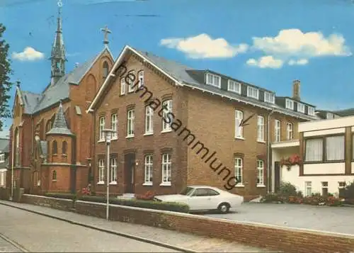 Borkum - Erholungsheim Meeresstern - AK-Grossformat - Verlag Schöning & Co. + Gebr. Schmidt Lübeck