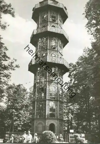 Löbau - Löbauer Berg - Aussichtsturm - Foto-AK Großformat - Verlag Bruno Scholz Ebersbach