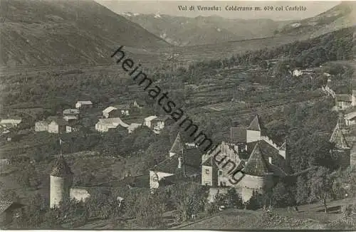 Val di Venosta - Coldrano (Goldrain) - Castello - gel. 1954