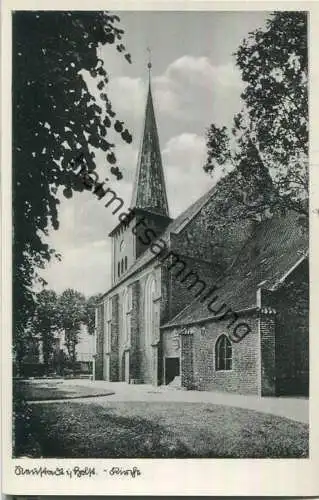 Neustadt-Holstein - Kirche - Verlag Schöning & Co. Lübeck 40er Jahre