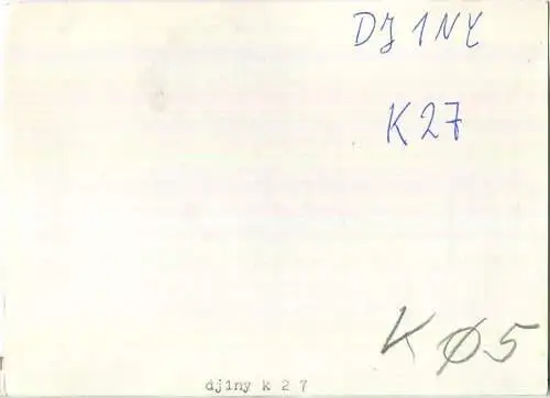 QSL - QTH - Funkkarte - DD0PA - Koblenz