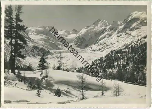 Berninagruppe - Foto-Ansichtskarte Grossformat - Verlag Alfredo Finzi Lugano