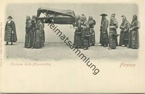 Firenze - Costume della Misericordia ca. 1900