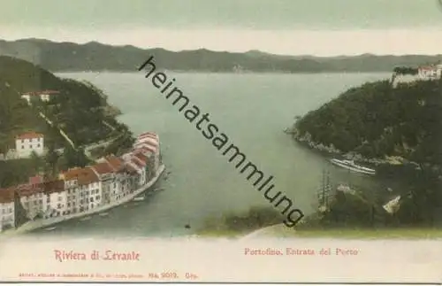 Portofino - Entrada del Porto ca. 1900