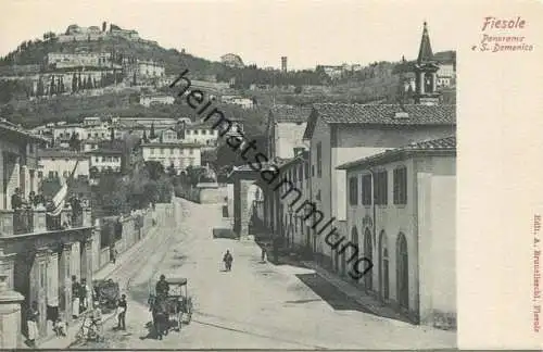 Fiesole - Panorama e S. Domenica ca. 1910