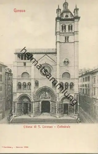 Genova - Chiesa di S. Lorenzo - Cattedrale ca. 1900