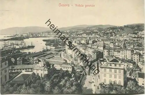 Genova - Veduta generale ca. 1910