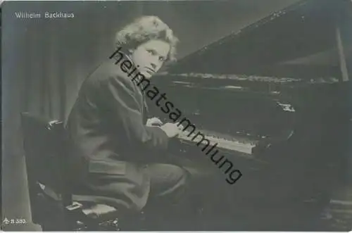 Wilhelm Backhaus - Deutscher Pianist