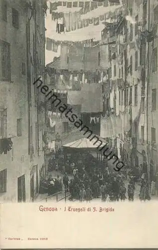 Genova - Truologi di Santa Brigida ca. 1900