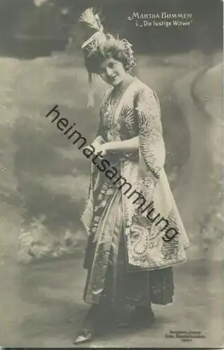 Martha Bommer - Deutsche Opernsängerin - Verlag Gebr. Martin Augsburg
