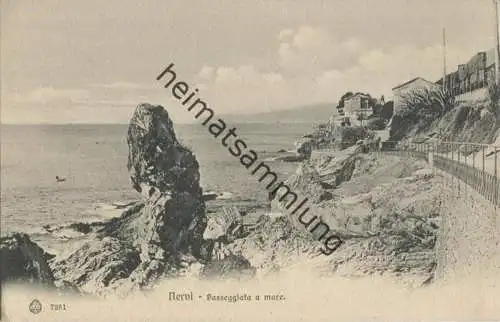 Nervi - Passeggiata a mare ca. 1910