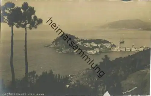 Sestri Levante ca. 1910 - Foto-AK - Vera Fotografia
