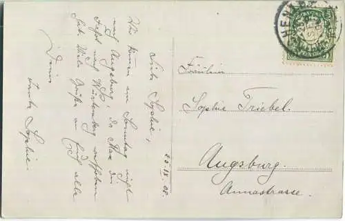 Fritz Feinhals und Josef Geis als Hans Sachs & Beckmesser - deutsche Opernsänger - Verlag Jos. Paul Böhm München