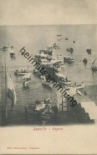 Rapallo - Regate 1900