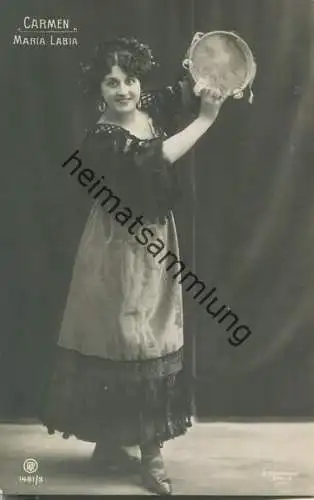 Maria Labia in Carmen - Italienische Opernsängerin (Sopran) - Verlag Rotophot Berlin 1461/3