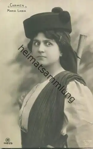 Maria Labia in Carmen - Italienische Opernsängerin (Sopran) - Verlag Rotophot Berlin 1457/5
