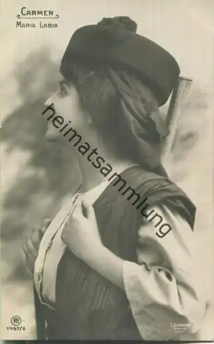Maria Labia in Carmen - Italienische Opernsängerin (Sopran) - Verlag Rotophot Berlin