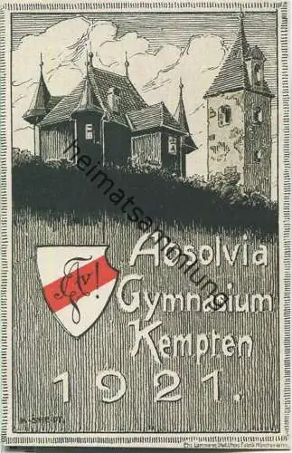 Kempten - Absolvia Gymnasium 1921