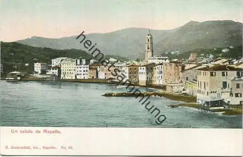 Un saluto da Rapallo ca. 1900