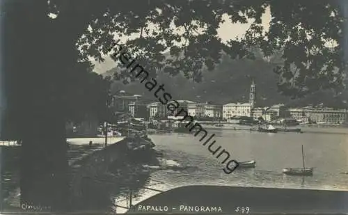Rapallo - Panorama - Foto-AK ca. 1910 - Vera Fotografia