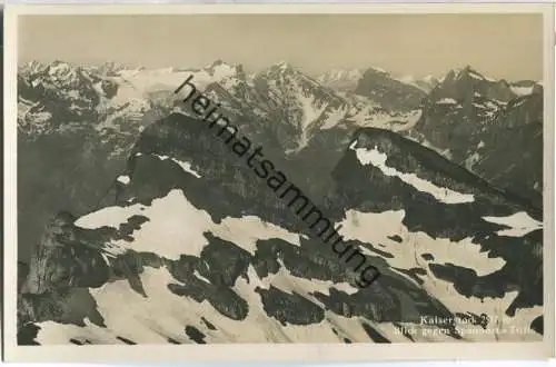 Kaiserstock - Blick gegen Spannort Titlis - Foto-Ansichtskarte - Verlag J. Gaberell Thalwil