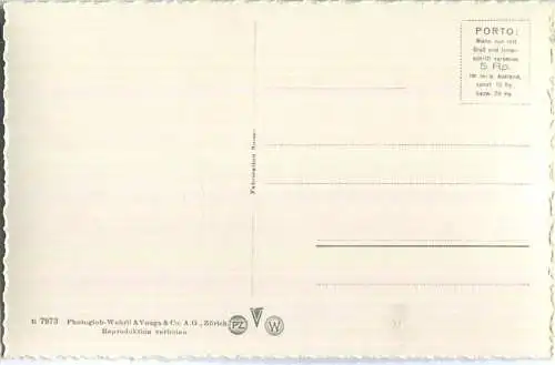 Bündner Dorfstrasse - Ziegen - Foto-Ansichtskarte - Verlag Photoglob-Wehrli & Co. AG Zürich