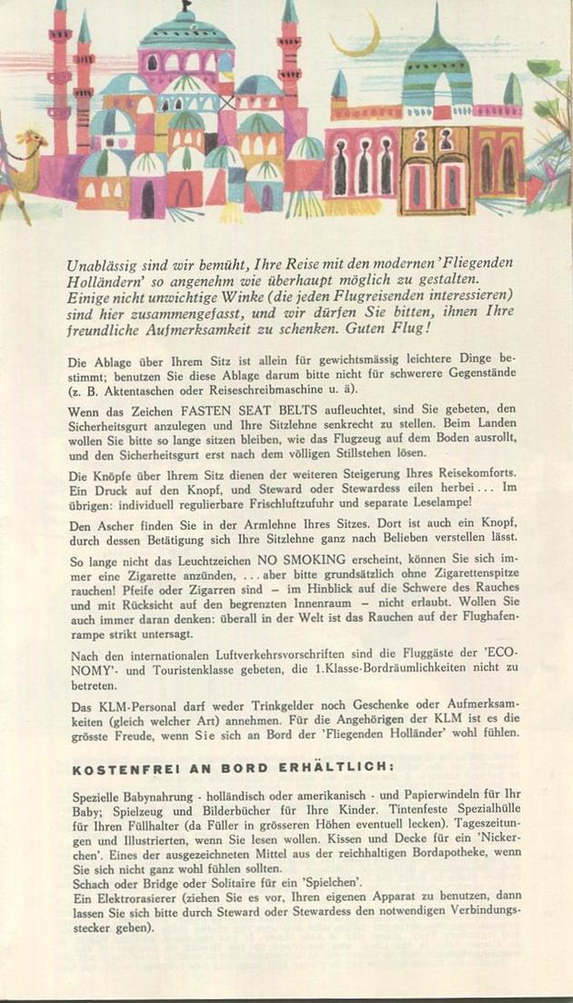 KLM Golden Circle Service Route Map Europe... oldhting.de