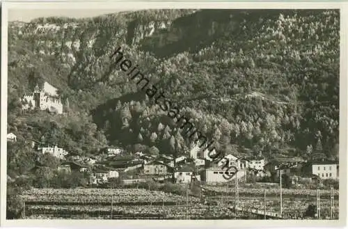 Montana - Montan - Schloss Enn - Foto-Ansichtskarte - Verlag J. F. Ammon SA Bolzano-Merano