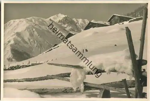 Dalla Valle di Senales - Schnalstal - Foto-Ansichtskarte - Verlag J. F. Amonn Bolzano-Merano