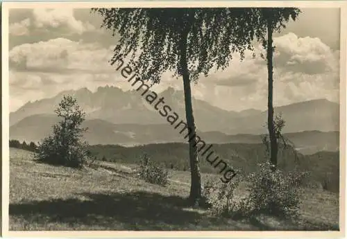 Il Latemar - Foto-Ansichtskarte - Verlag J. F. Amonn Bolzano-Merano