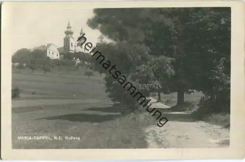Maria Taferl - Bussweg - Foto-Ansichtskarte