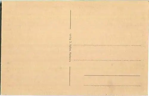 München - Universität (G. Bestelmeyer) - Verlag J. Velten Karlsruhe 20er Jahre