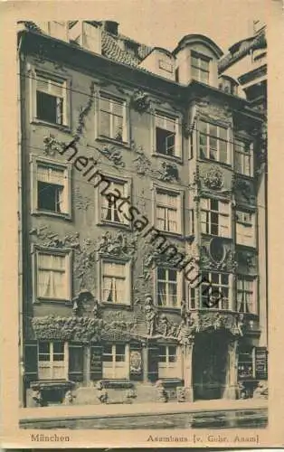 München - Asam-Haus - Verlag J. Velten Karlsruhe 20er Jahre