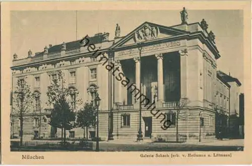 München - Galerie Schack - Verlag J. Velten Karlsruhe 20er Jahre