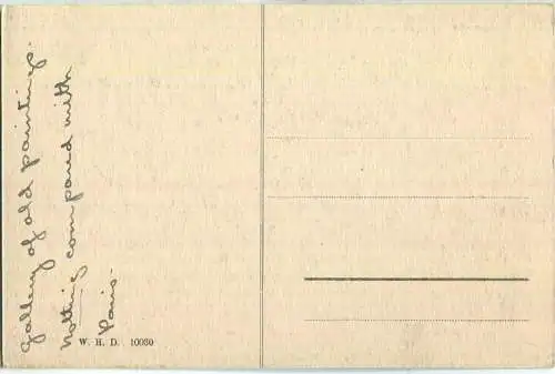 München - Alte Pinakothek - Strassenbahn - Verlag W.H.D. 20er Jahre