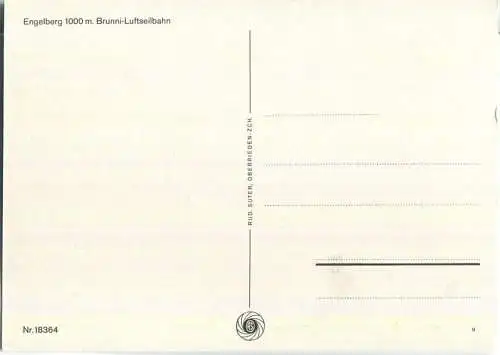 Engelberg - Brunni-Luftseilbahn - Verlag Rud. Suter Oberrieden