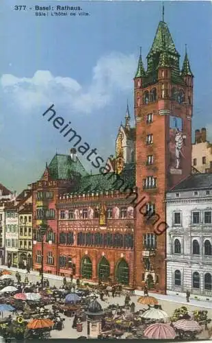 Basel - Rathaus - Verlag Xaver Frey Basel