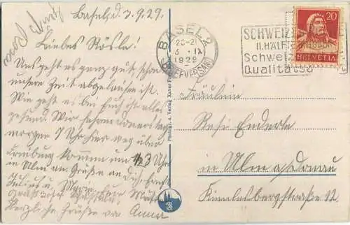 Basel - Rathaus - Verlag Xaver Frey Basel