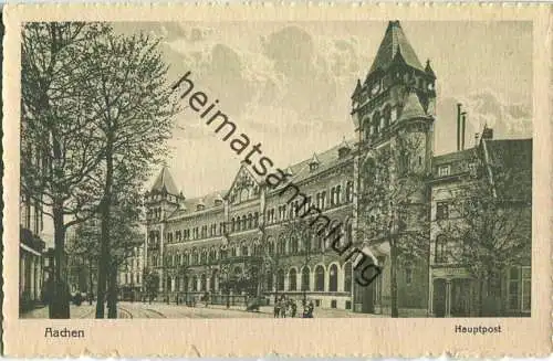 Aachen - Hauptpost - Deteco-Verlag Leipzig 20er Jahre