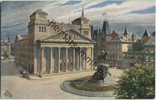 Aachen - Theater - WIRO-Künstlerkarte 20er Jahre