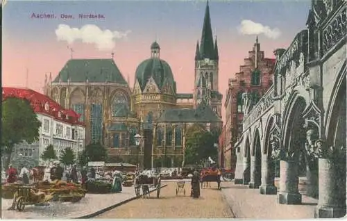 Aachen - Dom - Nordseite