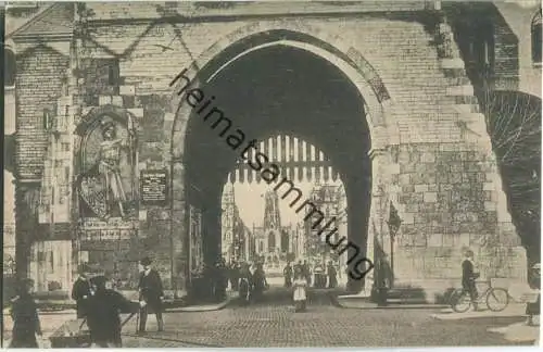 Köln - Eigelstein Tor - Strassenfeger - Heiss & Co. Graph. Kunstanstalt Köln-Lindenthal 20er Jahre