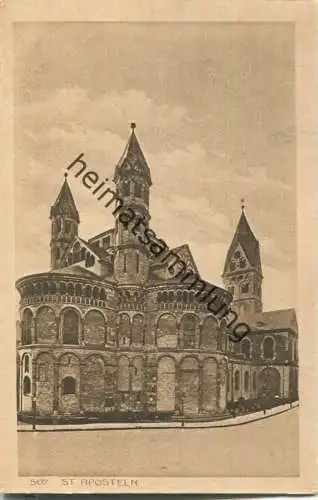 Köln - St. Aposteln Kirche - Verlag Karl Rud. Bremer & Co. Köln 20er Jahre