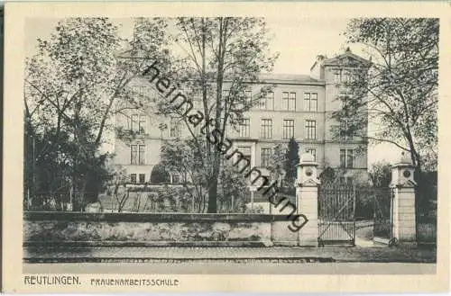 Reutlingen - Frauenarbeitsschule - Verlag Gebr. Metz Tübingen 20er Jahre
